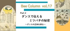 【Part2】ダンスで伝えるミツバチの秘密 ― ダンスの正体を探る