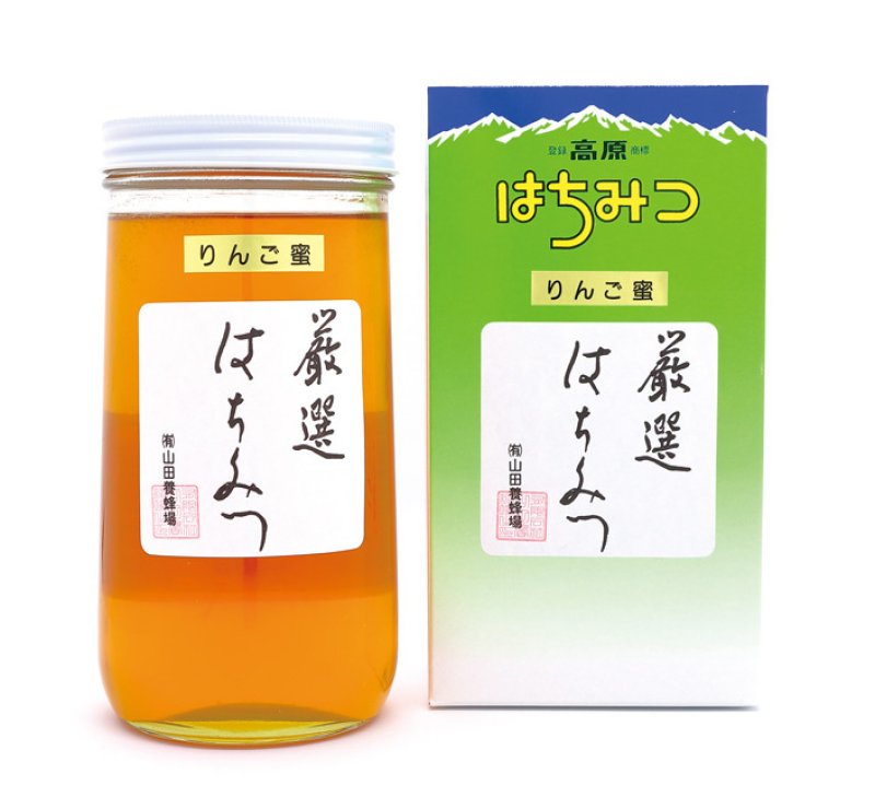 画像1: りんご蜜   国産   1kg（化粧箱入） (1)