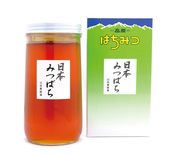 画像1: 日本みつばちの蜂蜜   国産   1kg（化粧箱入） (1)