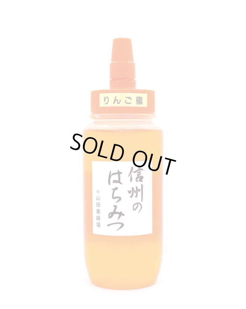 画像1: 信州のはちみつ りんご蜜  500g   (ポリ容器) (1)