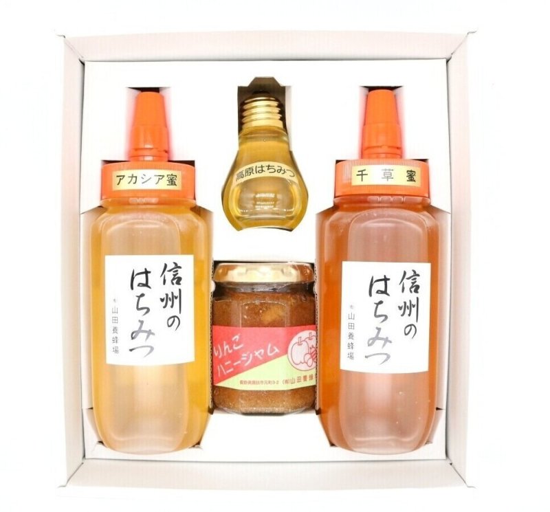 画像1: 信州のはちみつ詰め合わせセット (1)