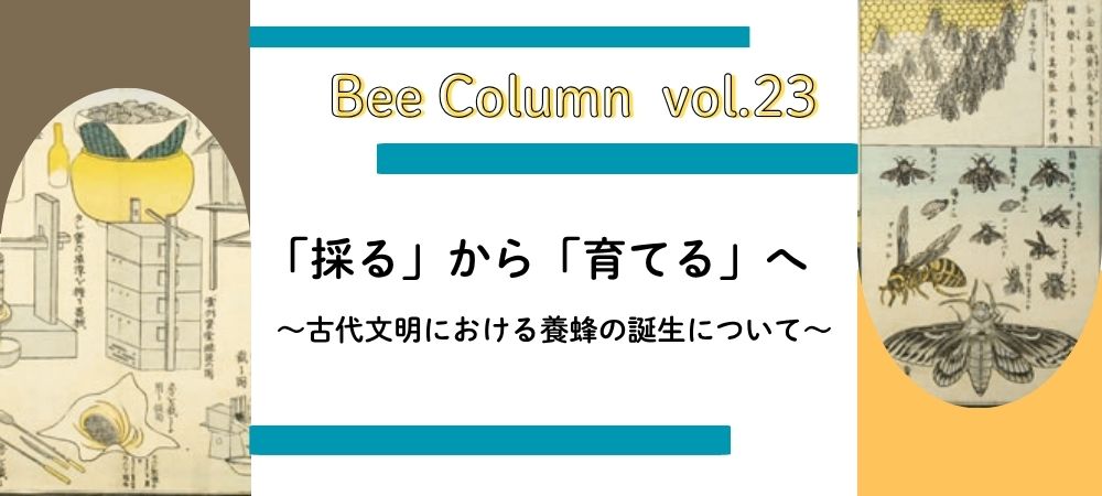 「採る」から「育てる」へ   ～古代文明における養蜂の誕生について～
